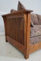 66872: STICKLEY Prairie Mission Oak Settee Sleeper