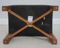 71348: STICKLEY Eastwood Mission Oak Leather Chair