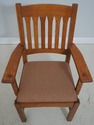 69177: Pair Of STICKLEY Mission Oak Cottage Armcha