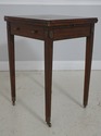L71339: MAITLAND-SMITH Two-Drawer Mahogany And Lea