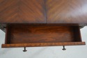 L71339: MAITLAND-SMITH Two-Drawer Mahogany And Lea