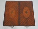 L71339: MAITLAND-SMITH Two-Drawer Mahogany And Lea
