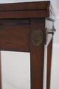 L71339: MAITLAND-SMITH Two-Drawer Mahogany And Lea