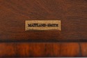 L71339: MAITLAND-SMITH Two-Drawer Mahogany And Lea