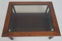 67849: STICKLEY Mission Oak Glass Top Cocktail Cof