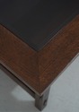 67849: STICKLEY Mission Oak Glass Top Cocktail Cof