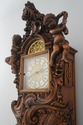 67137: FRANZ HERMLE Rococo Style Carved Grandfathe