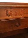 L71353: Antique Bench Made Pennsylvania Dutch Pain