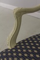 LF58660EC: Set of 8 French White Finish Upholstere