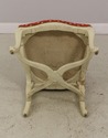 LF58660EC: Set of 8 French White Finish Upholstere