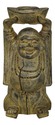 F58681EC: Wood Carved Buddhist Figural Statue
