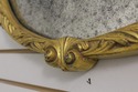 58647EC: Federal Style Gold Gilt Eagle Carved Look