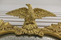 58647EC: Federal Style Gold Gilt Eagle Carved Look