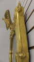 58647EC: Federal Style Gold Gilt Eagle Carved Look