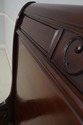 63558: HENKEL HARRIS King Size Mahogany Sleigh Bed