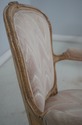 67051: Pair French Louis XV Upholstered Open Armch