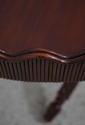 67028: Caribbean Style Carved Mahogany Tray Top Se