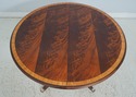 LF66679: ETHAN ALLEN Round Mahogany Dining Room Ta