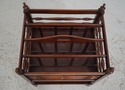 L67099: English Style Mahogany Canterbury Magazine