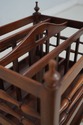 L67099: English Style Mahogany Canterbury Magazine