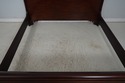 63558: HENKEL HARRIS King Size Mahogany Sleigh Bed