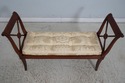 67126: Regency Style Tufted Upholstered Seat Windo