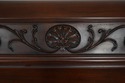 63558: HENKEL HARRIS King Size Mahogany Sleigh Bed