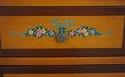 F62546EC: Floral Paint Decorated 2 Over 4 Drawer H