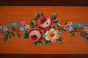 F62546EC: Floral Paint Decorated 2 Over 4 Drawer H