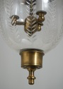 F62454EC: Federal Style Bell Form Etched Crystal C