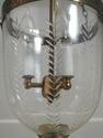 F62454EC: Federal Style Bell Form Etched Crystal C