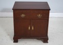 L59923EC: Pair BAKER Chippendale Style Mahogany Ni