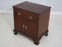 L59923EC: Pair BAKER Chippendale Style Mahogany Ni