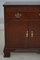 L59923EC: Pair BAKER Chippendale Style Mahogany Ni