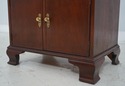 L59923EC: Pair BAKER Chippendale Style Mahogany Ni