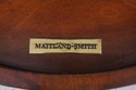 L58343: MAITLAND SMITH Mahogany Regency Style 3 Ti
