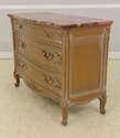 LF58346EC: Vintage French Louis XV Rose Marble Top