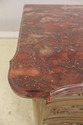 LF58346EC: Vintage French Louis XV Rose Marble Top