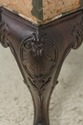 58356EC: Georgian Style Carved Solid Mahogany Upho