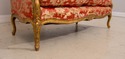 L71372: MEYER GUNTHER Louis XVI Giltwood Settee Lo
