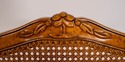L71394: Set of 8 BAKER Louis XV Walnut Cane Back D