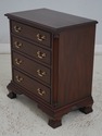 66879: Pair HENKEL HARRIS Mahogany Nightstands