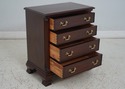 66879: Pair HENKEL HARRIS Mahogany Nightstands