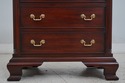 66879: Pair HENKEL HARRIS Mahogany Nightstands