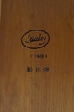 66870: STICKLEY Round Cherry Metropolitan Dining R