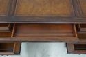 64611: SLIGH ELLIS Leather Top Executive Desk