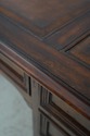 64611: SLIGH ELLIS Leather Top Executive Desk