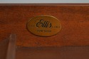 64611: SLIGH ELLIS Leather Top Executive Desk