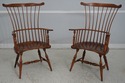 L66613: Set of 6 Windsor Style Dining Room Chairs