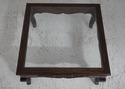 28802E: Country French Oak Coffee Table w. Glass T